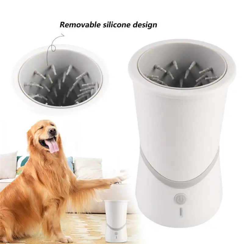 Portable Automatic Dog Paw Cleaner for Small and Medium Dogs