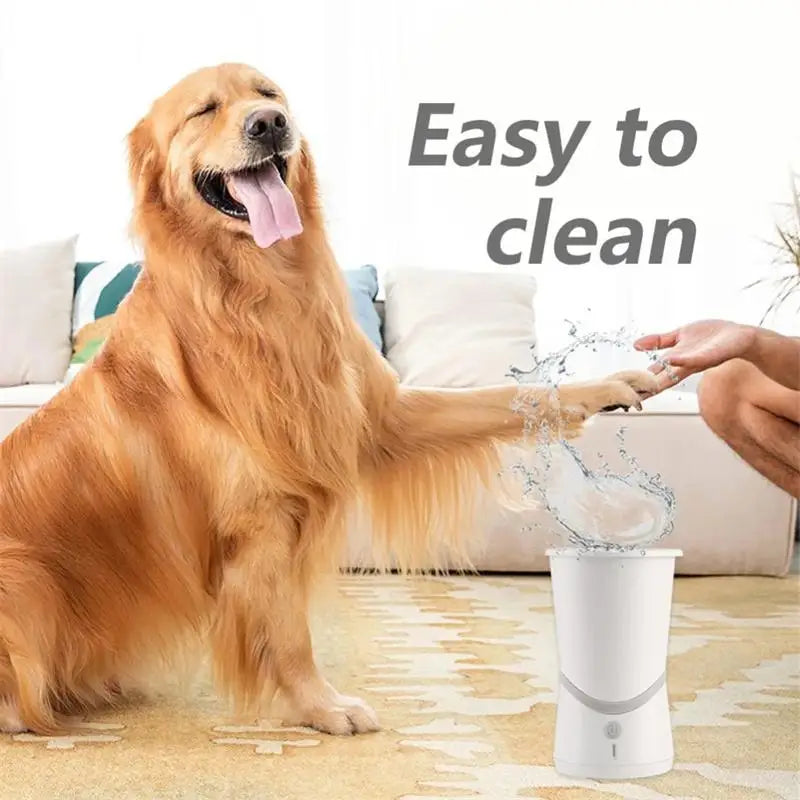 Portable Automatic Dog Paw Cleaner for Small and Medium Dogs