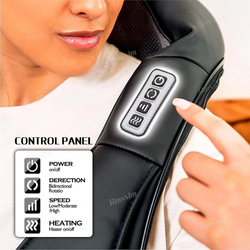 Instant Relief ! Heated Back / Neck Massager