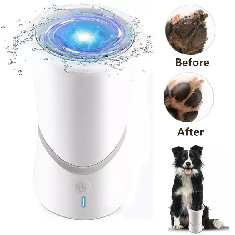 Portable Automatic Dog Paw Cleaner for Small and Medium Dogs